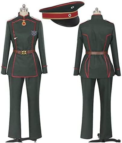 Amazon.co.jp: DJXXCOS 幼女戦記 ターニャ・デグレチャフ 軍服